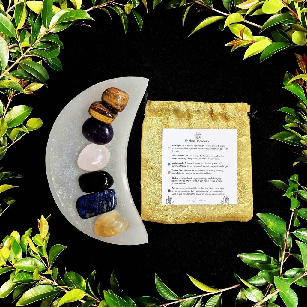 Helping Depression Tumbles - Crystal Visions Store