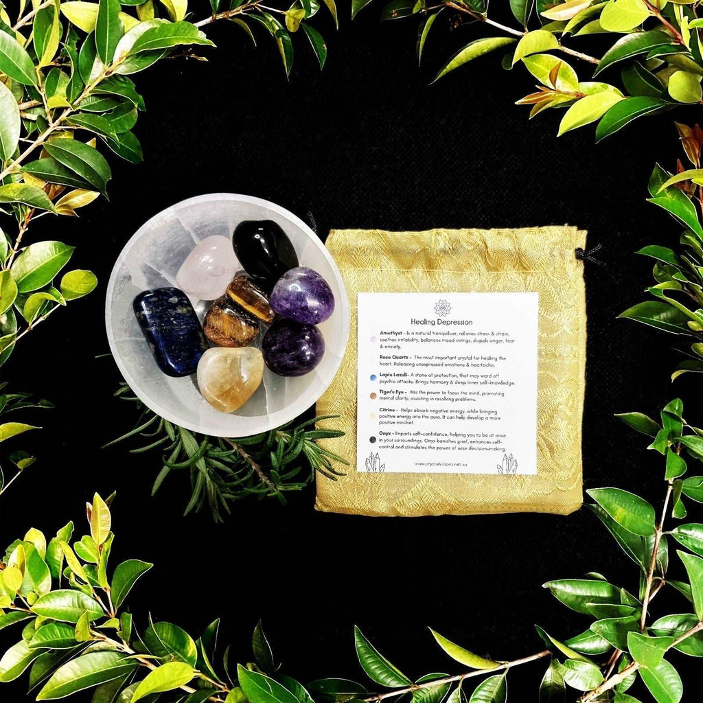 Helping Depression Tumbles - Crystal Visions Store