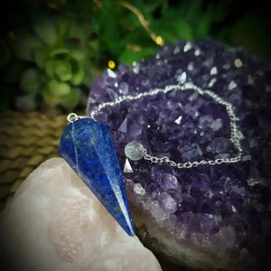 Lapis Lazuli Pendulum* - Crystal Visions Store