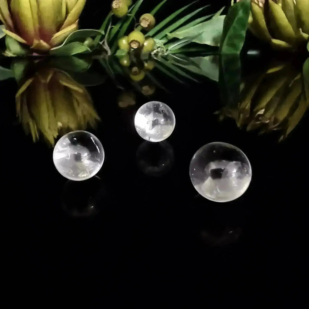 Mini Clear Quartz Sphere - Crystal Visions Store