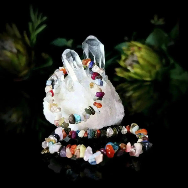 Mixed Chip Bracelet - Crystal Visions Store