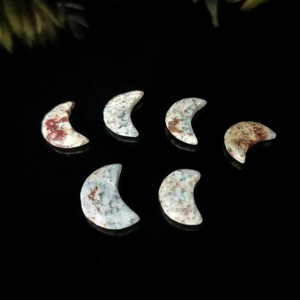 Mosaic Amazonite Moons