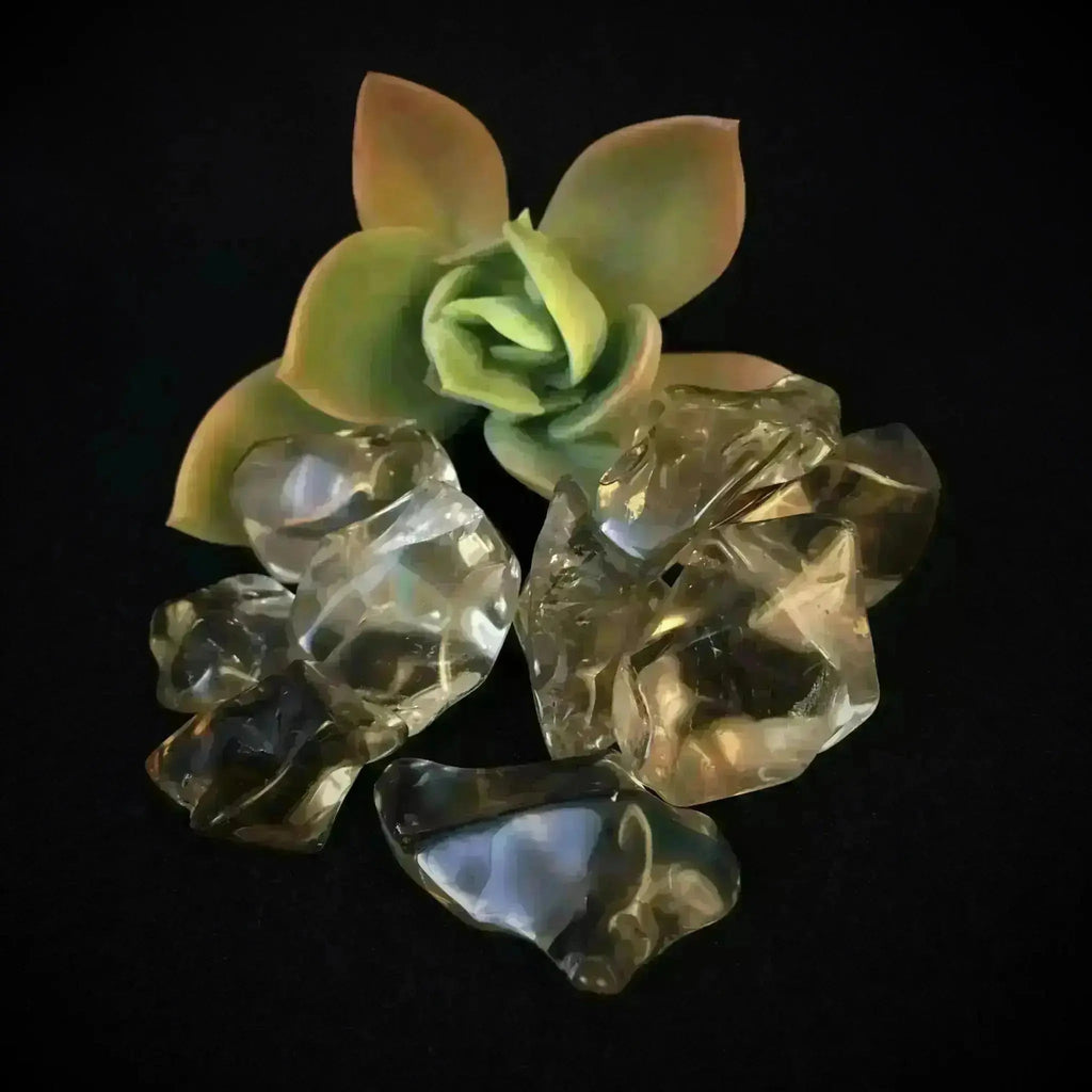 Natural Citrine Tumbles - Crystal Visions Store