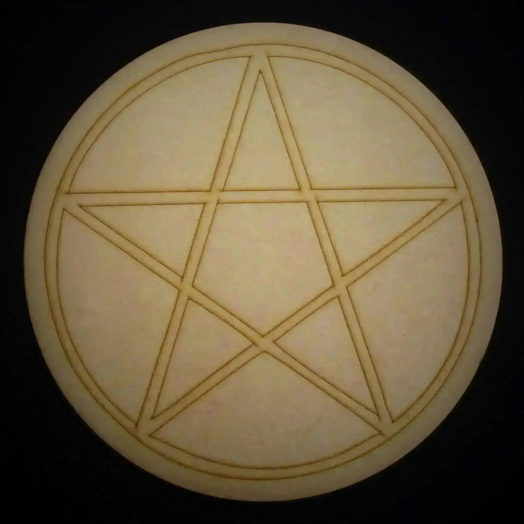 Pentagram Crystal Grid Board - Crystal Visions Store