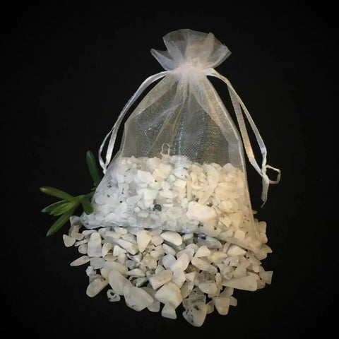 Rainbow Moonstone Chips - Crystal Visions Store