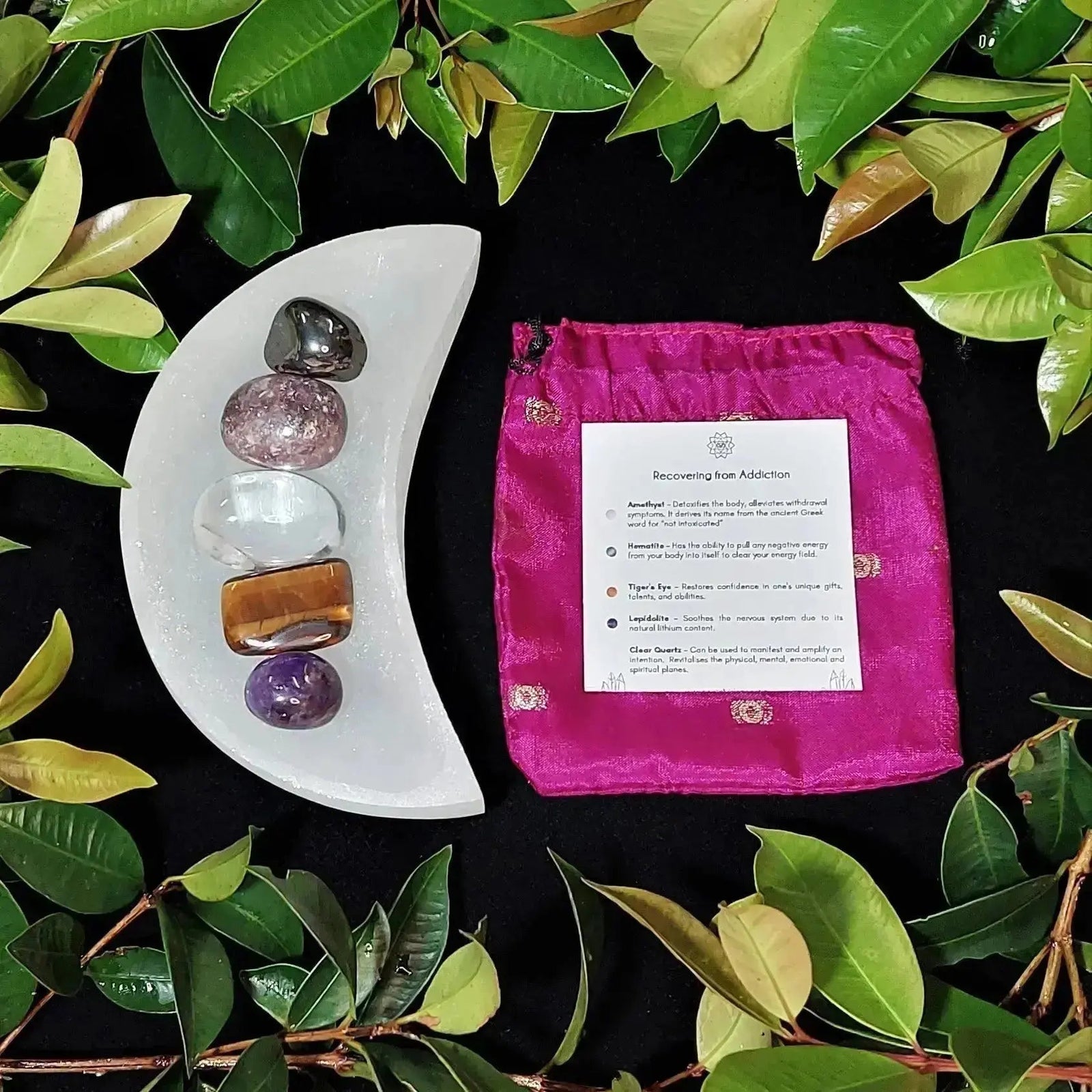 Recovery From Addiction Tumbles - Crystal Visions Store