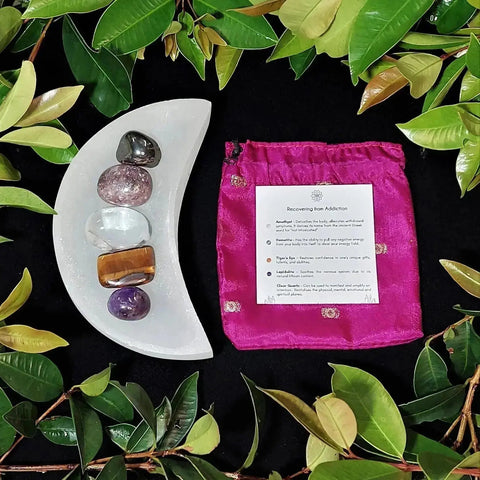 Recovery From Addiction Tumbles - Crystal Visions Store