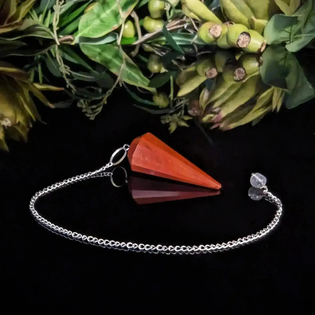 Red Jasper Pendulum - Crystal Visions Store