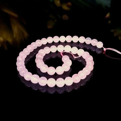 Rose Quartz Beads - 8mm - Crystal Visions Store