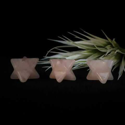 Rose Quartz Merkaba - Crystal Visions Store
