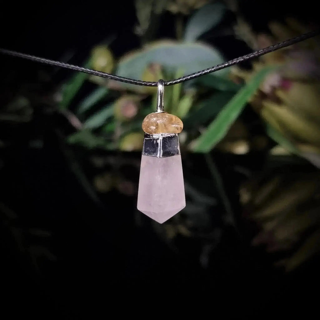 Rose Quartz Necklace - Crystal Visions Store
