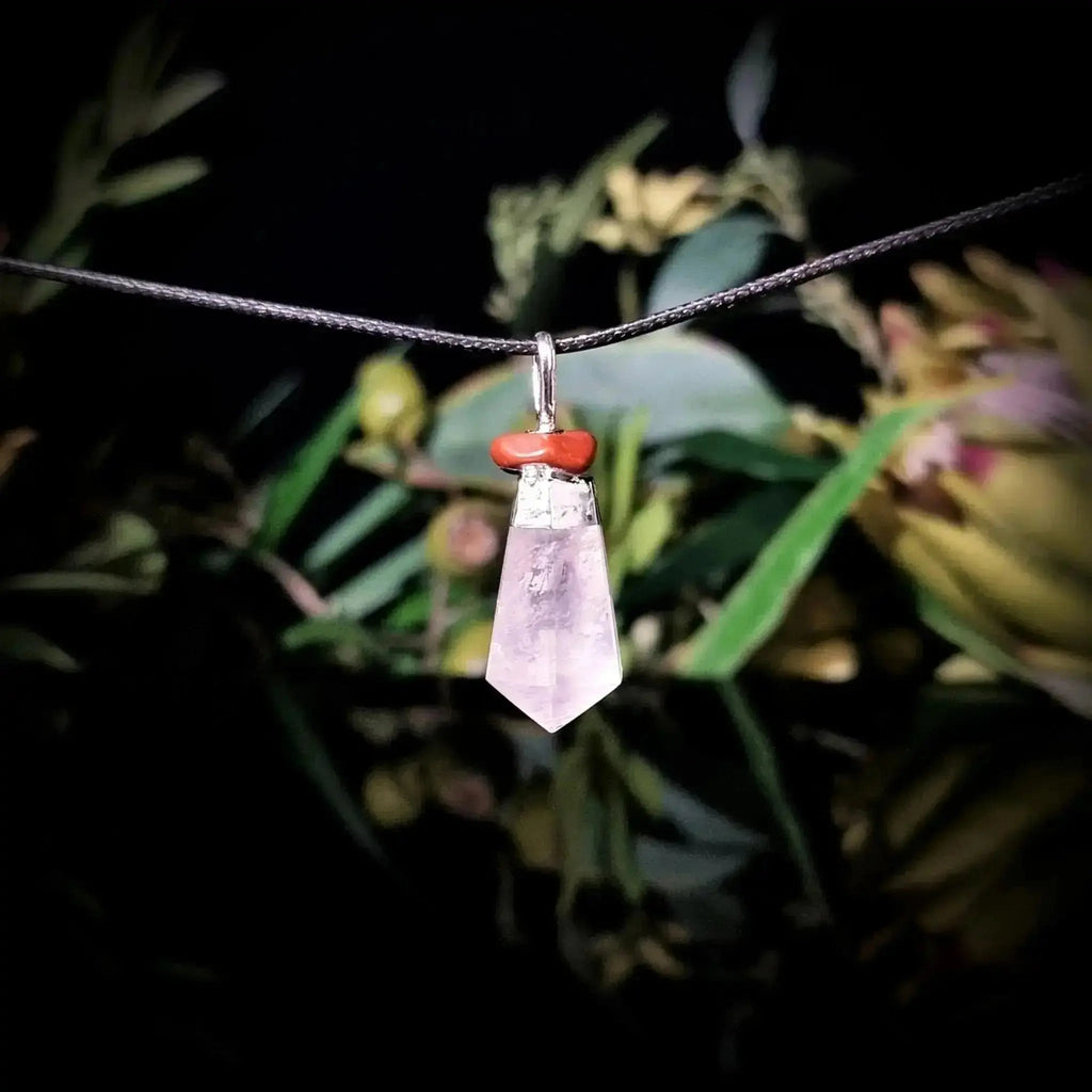 Rose Quartz Necklace - Crystal Visions Store