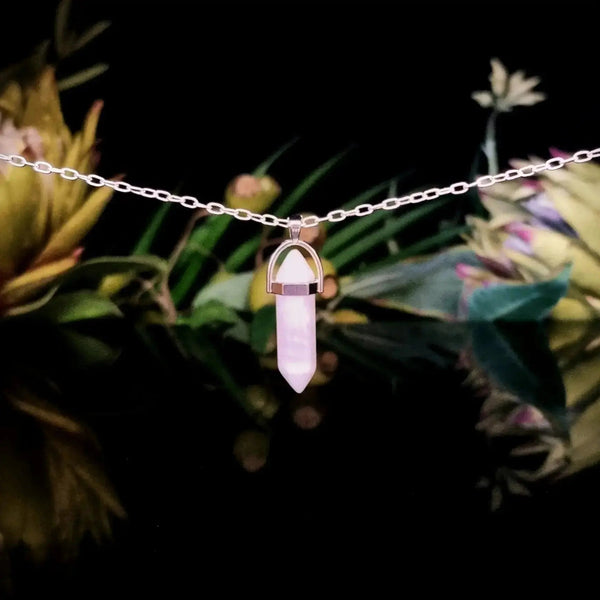 Rose Quartz Necklace - Crystal Visions Store