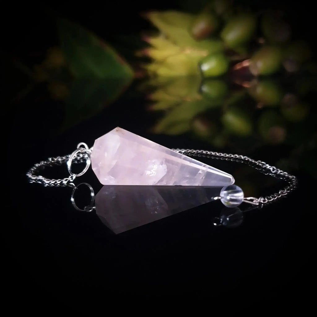 Rose Quartz Pendulum - Crystal Visions Store