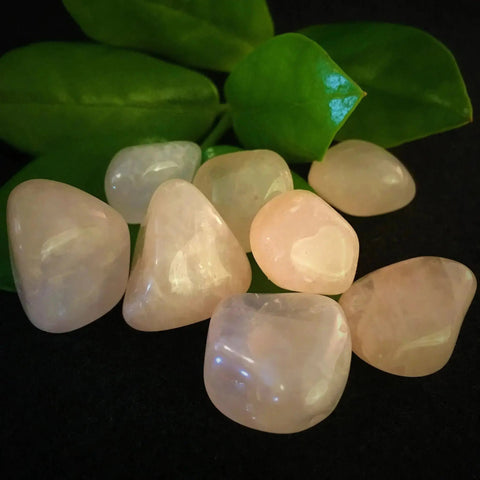 Rose Quartz Tumble Stones - Crystal Visions Store