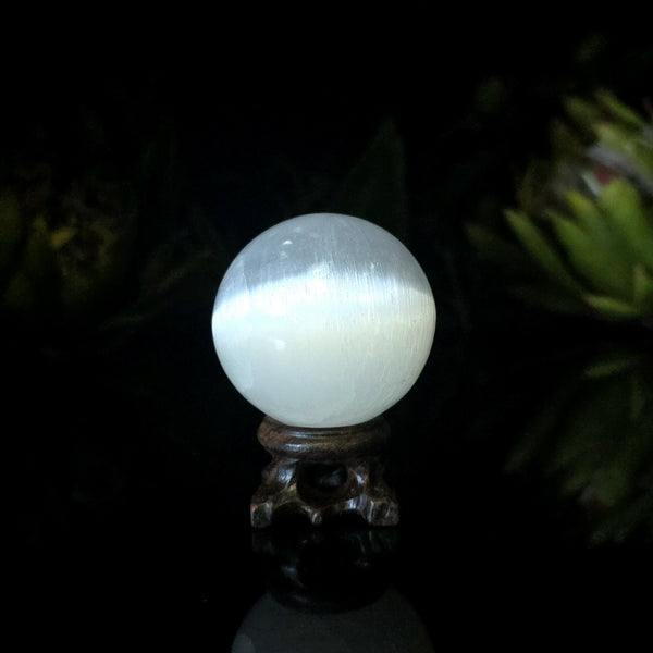 Selenite Sphere - Crystal Visions Store