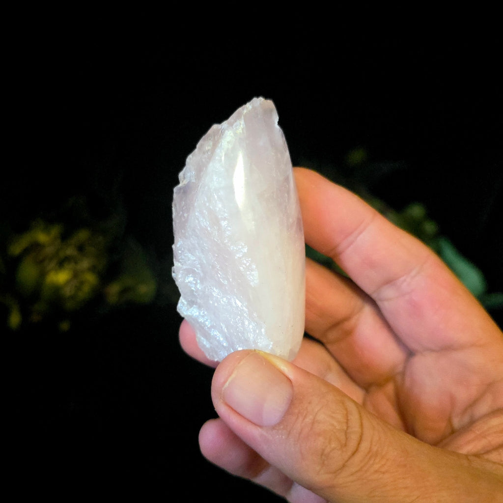 Semi - Polished Rose Quartz - Crystal Visions Store