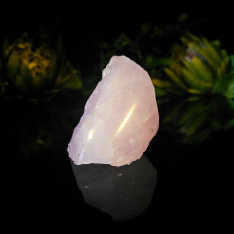 Semi - Polished Rose Quartz - Crystal Visions Store