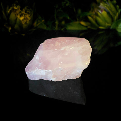 Semi - Polished Rose Quartz - Crystal Visions Store