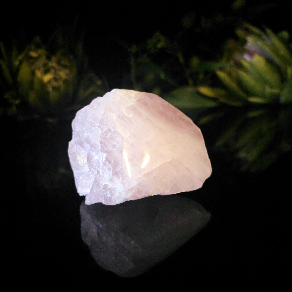 Semi - Polished Rose Quartz - Crystal Visions Store
