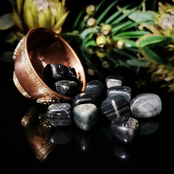 Sheen Obsidian Tumble Stones