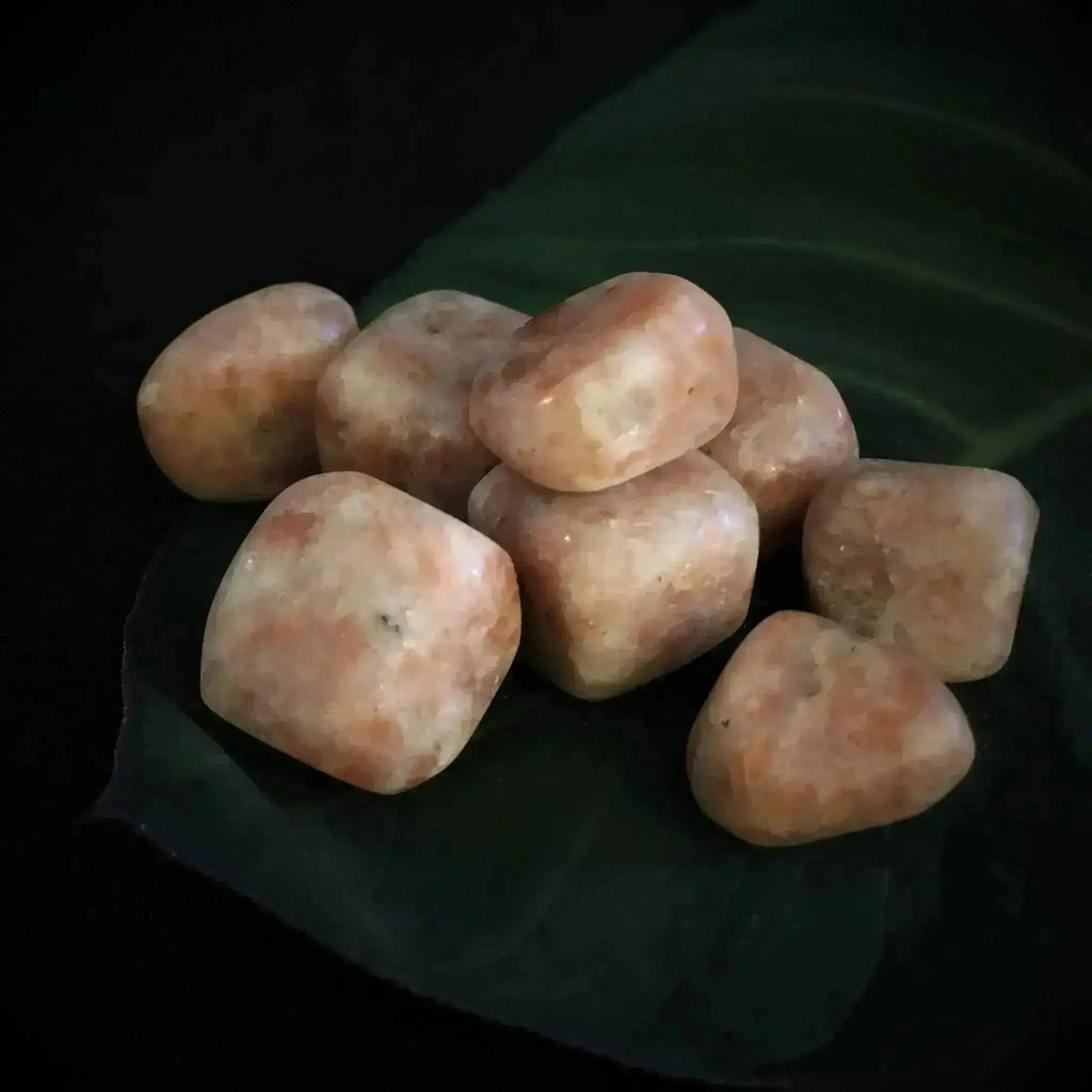 Sunstone Tumble Stones - Crystal Visions Store