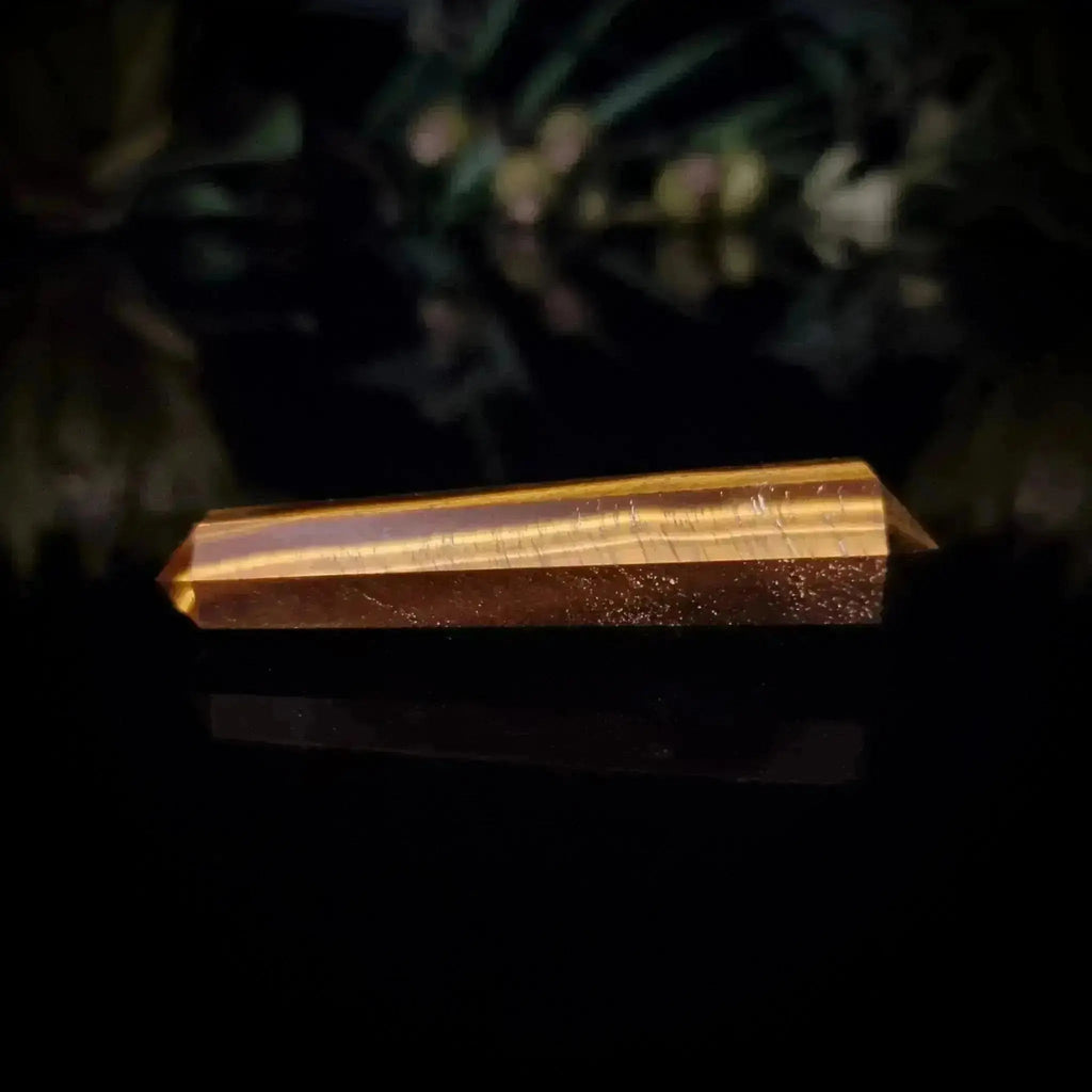 Tiger Eye Double Terminated Wand - Crystal Visions Store