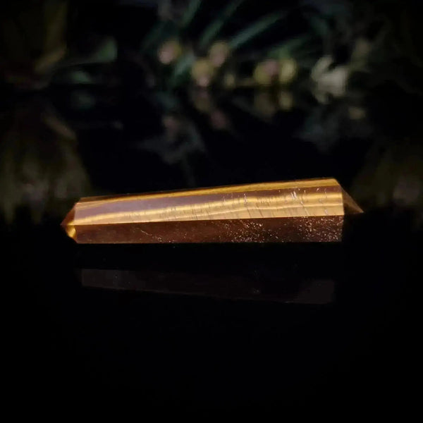 Tiger Eye Double Terminated Wand - Crystal Visions Store