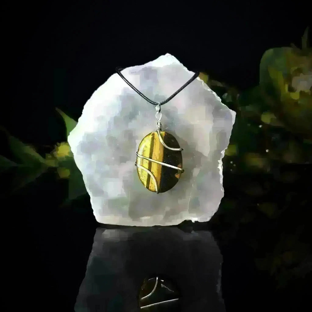 Tiger Eye Necklace - Crystal Visions Store