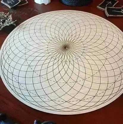 Torus Yantra Crystal Grid Board - Crystal Visions Store