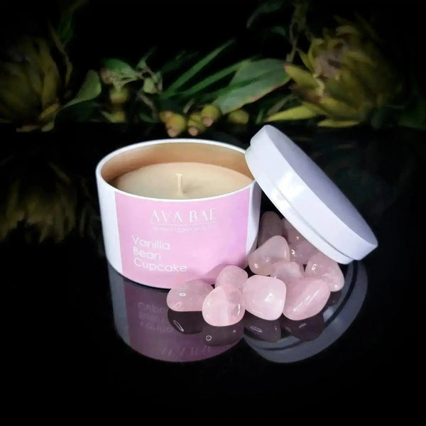 Vanilla Bean Cupcake Travel Candle
