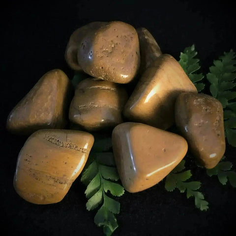 Yellow Jasper Tumbles - Crystal Visions Store